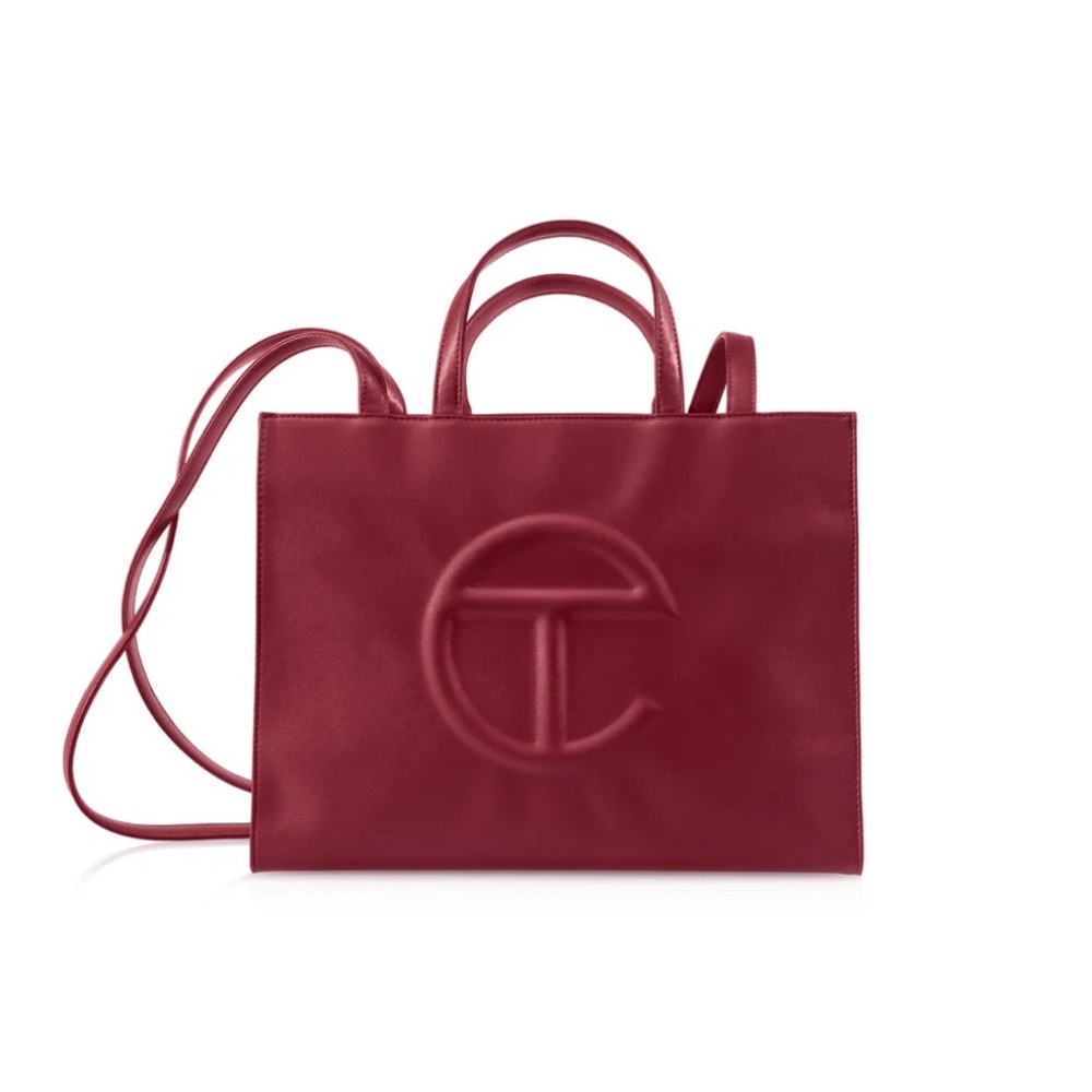NWT Telfar Medium Shopping Bag - Oxblood
